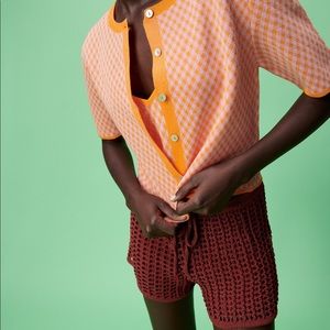 Zara Knit Jacket and Top